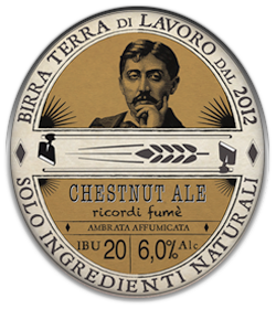 Etichetta della birra Chestnut Ale