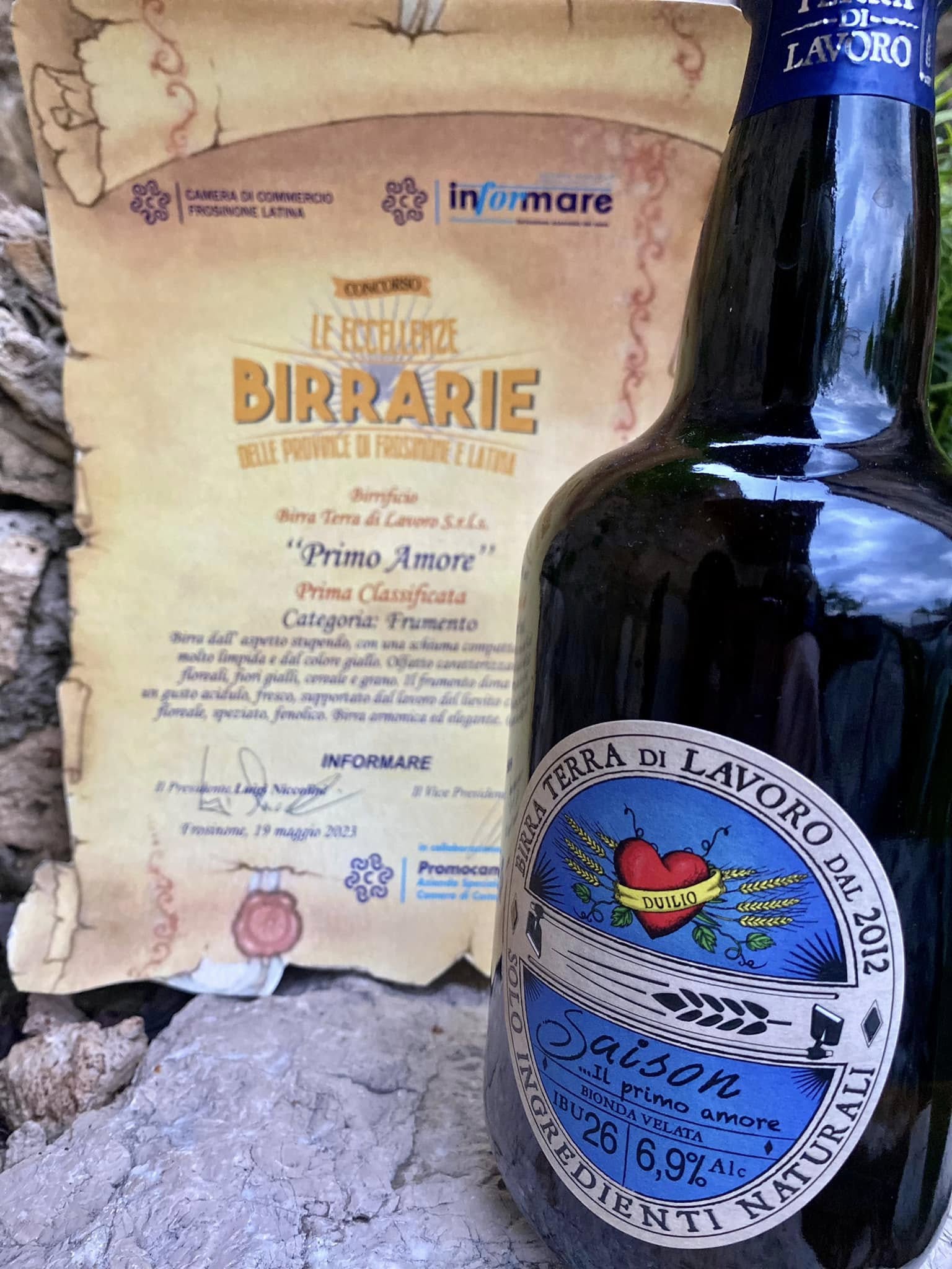 Il nostro primo amore, la Birra Saison
